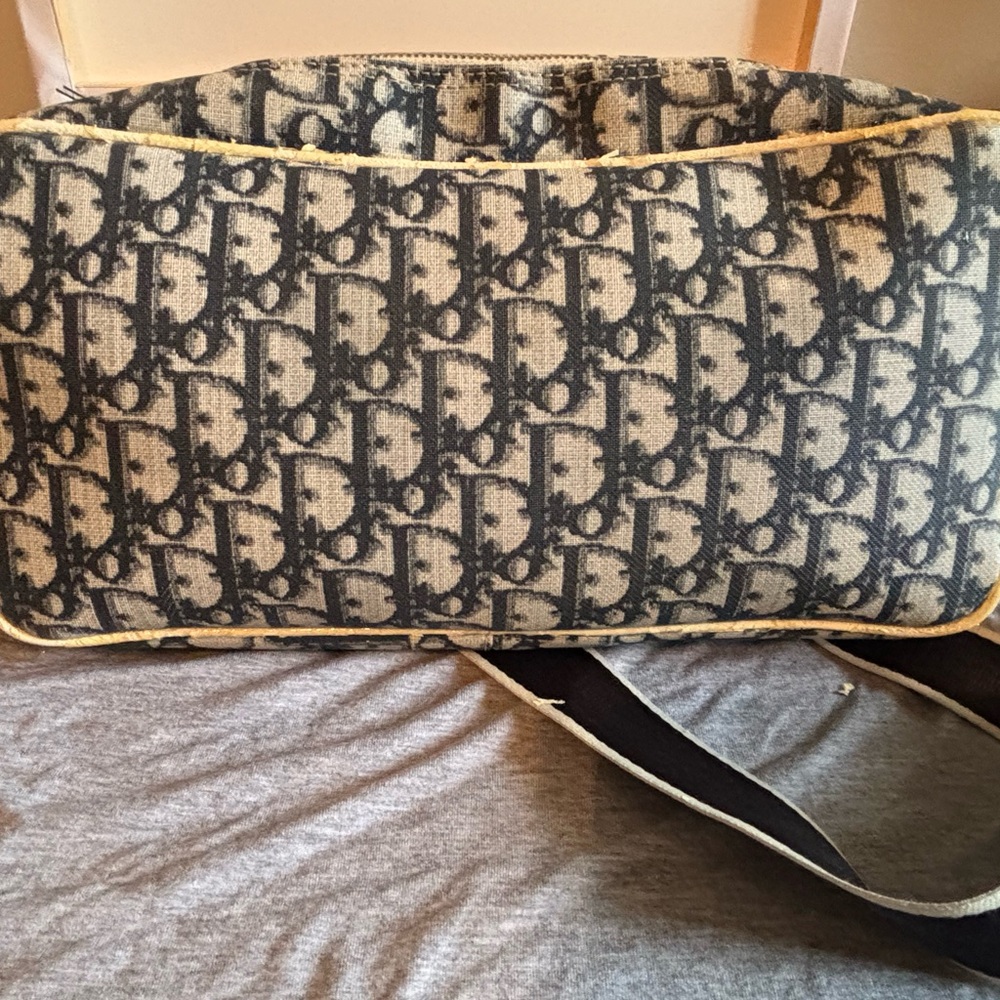 Authentic Vintage Christian Dior Trotter No. 2 Crossbody Bag - John Galliano Era - Picture 4 of 12